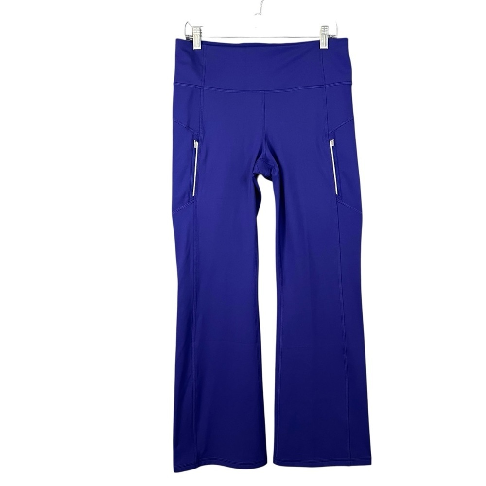 Athleta Ranier Bootcut Compression Pants Cold Weather Activewear Size Large